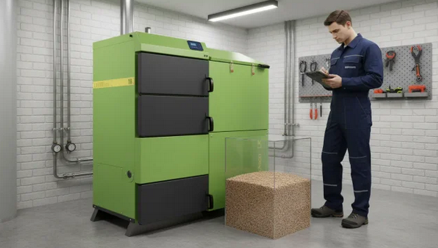 пеллетный котел для отопления дома Lavoro Eco LR-32