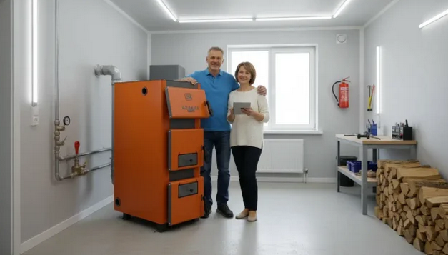 пиролизный котел для отопления дома